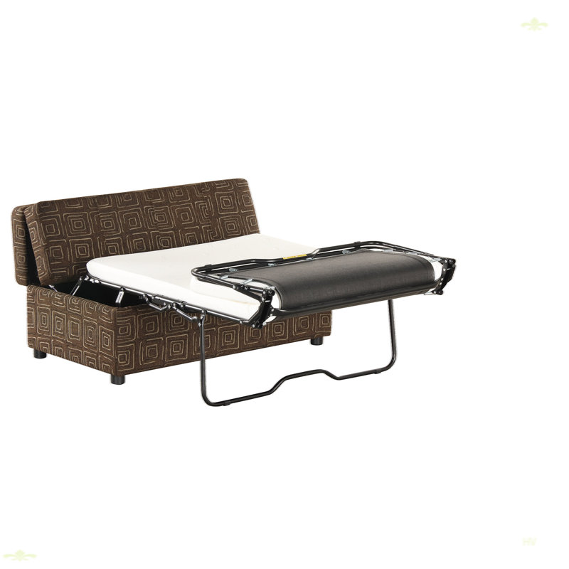 Latitude Run Twin Size Folding Ottoman Sleeper Bed Wayfair